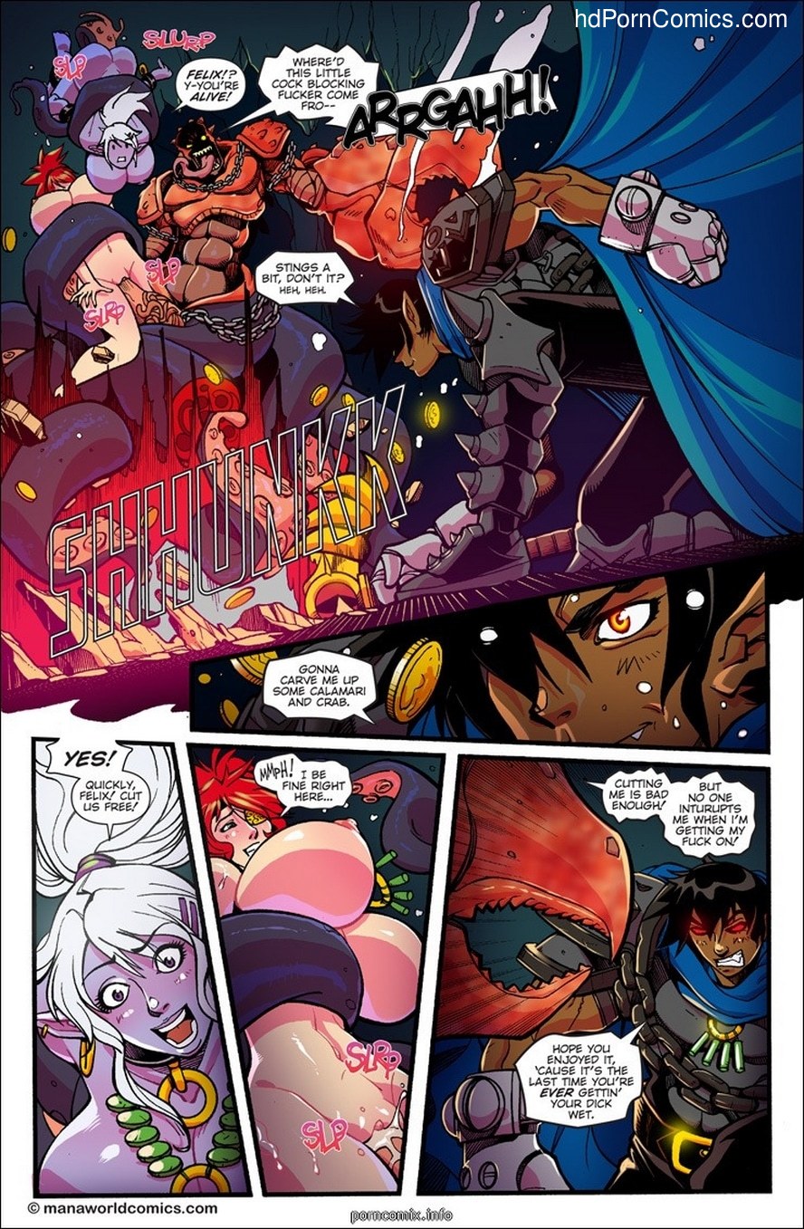 Mana World -Blood in the Water2 free sex comic